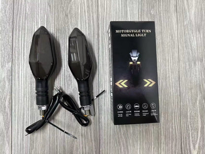Clignotants LED Moto Haute Visibilité avec Projection de Sécurité au Sol BN